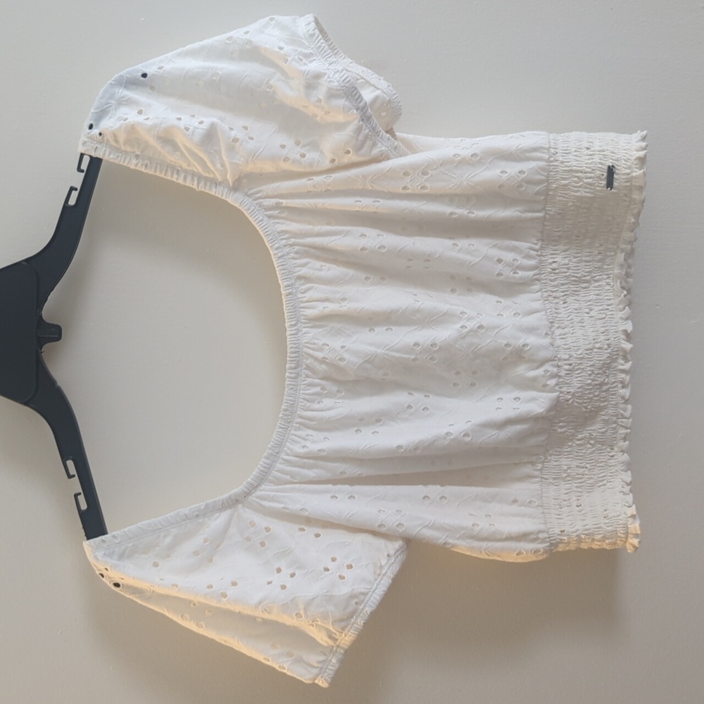 Hollister Eyelet Crop Top